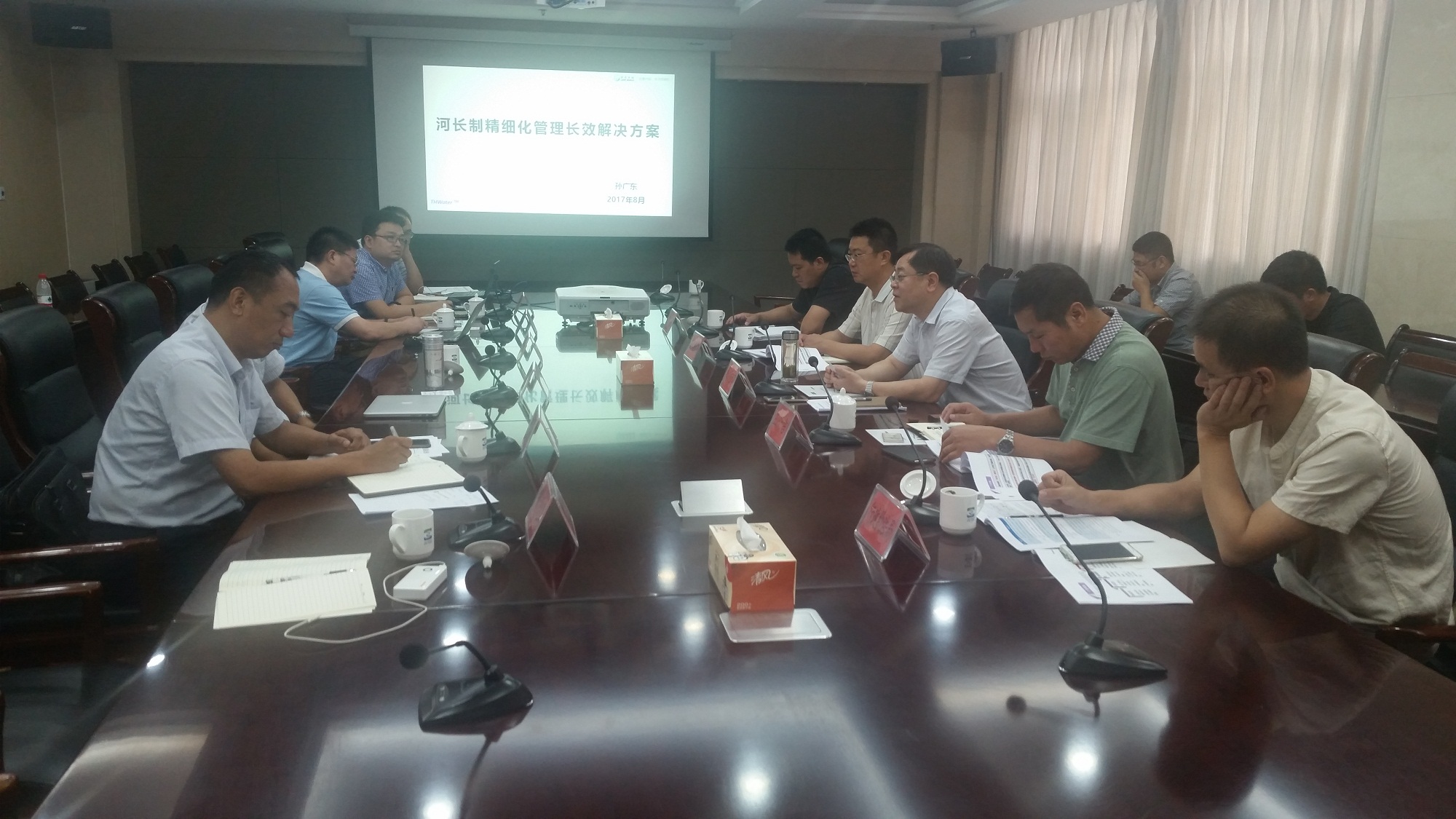 welcome新澳门访问镇江新区，积极推进“物联网+环保管家”业务