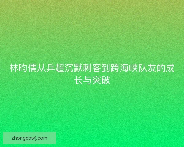 林昀儒从乒超沉默刺客到跨海峡队友的成长与突破
